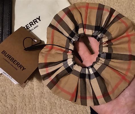 burberry scrunchie|BURBERRY .